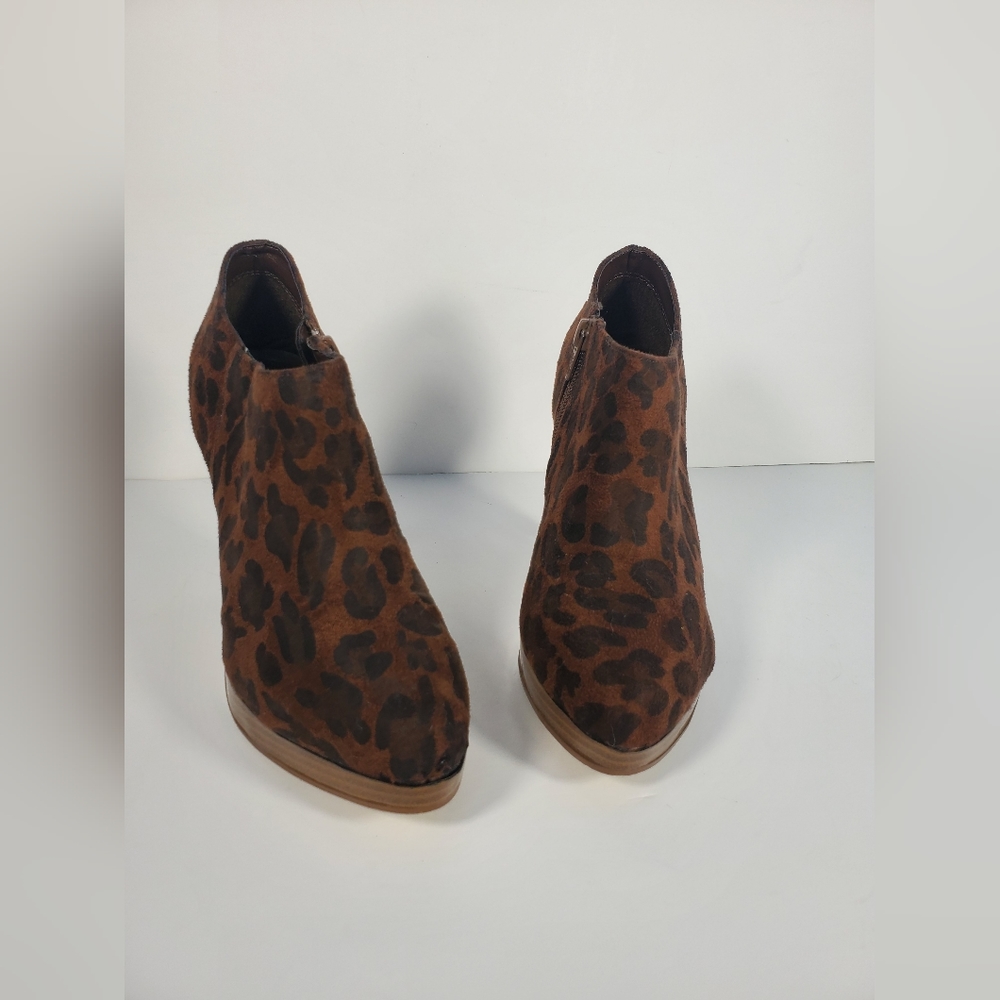 Pre-Loved Women's Cheetah Print Delicioso High Heels Size 6.5